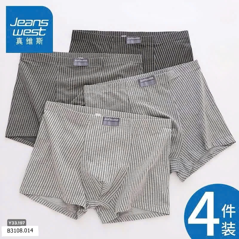 SET 4 QUẦN SỊP ĐÙI JEANSWEST   Giá sỉ 115k/1 set 4 chiếc