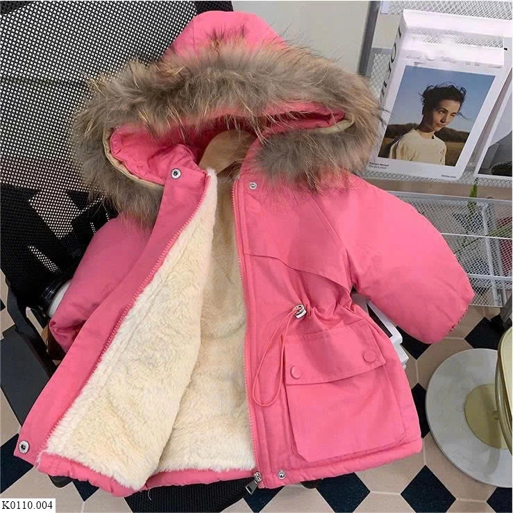 PARKA LÓT LÔNG BÉ GÁI   Sỉ 209kk