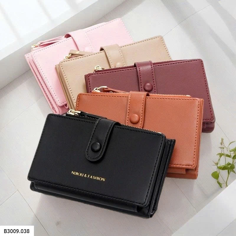 VÍ NỮ BASIC NHIỀU NGĂN   Giá sỉ 65k