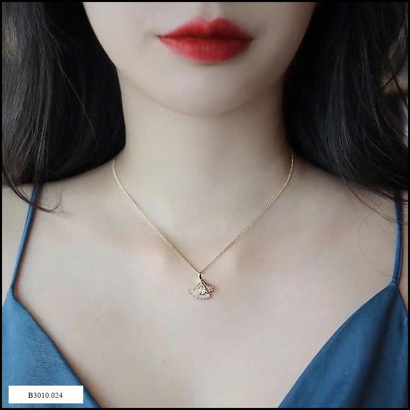 Dây chuyền lá Ginkgo hãng Golicc  Giá sỉ 75k