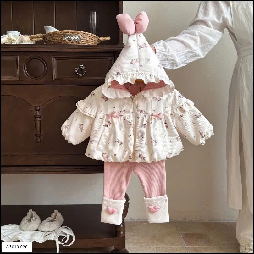 SET ÁO KHOÁC MIX QUẦN LEGGING BG Giá sỉ áo: 252k quần: 134k