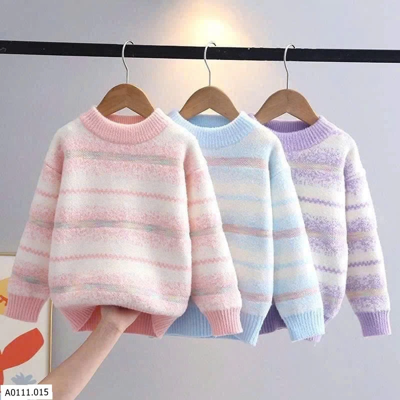 ÁO LEN XINH CHO BÉ GÁI  Giá sỉ 120k