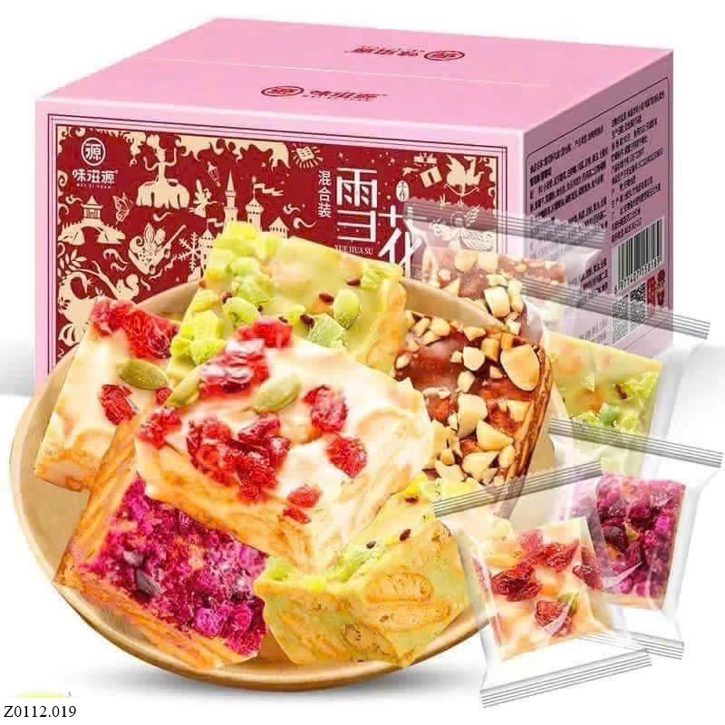 KẸO NOUGAT HẠNH PHÚC Sỉ 52k/ 1 thùng