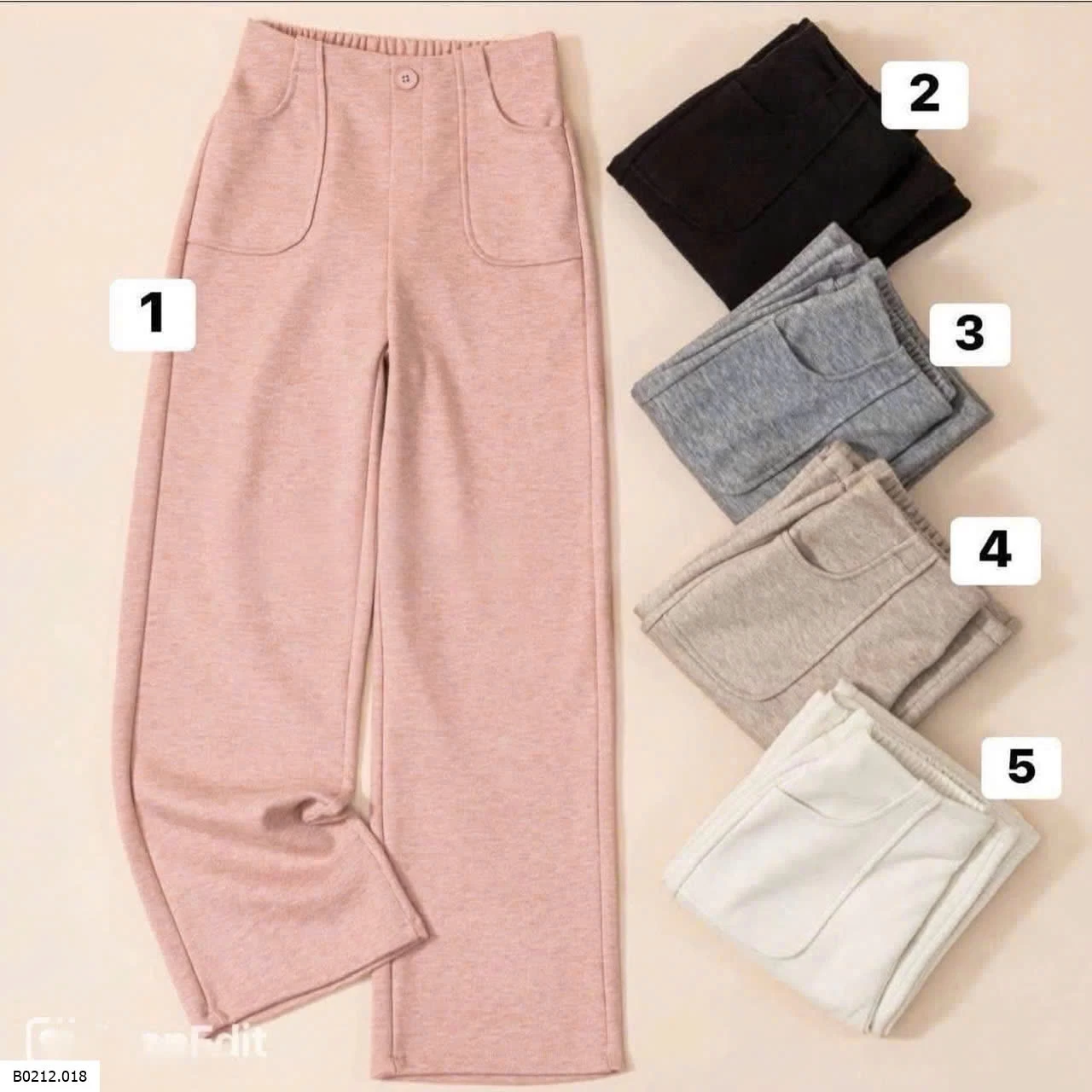 QUẦN SUÔNG NỈ DẠ  Giá sỉ 140k