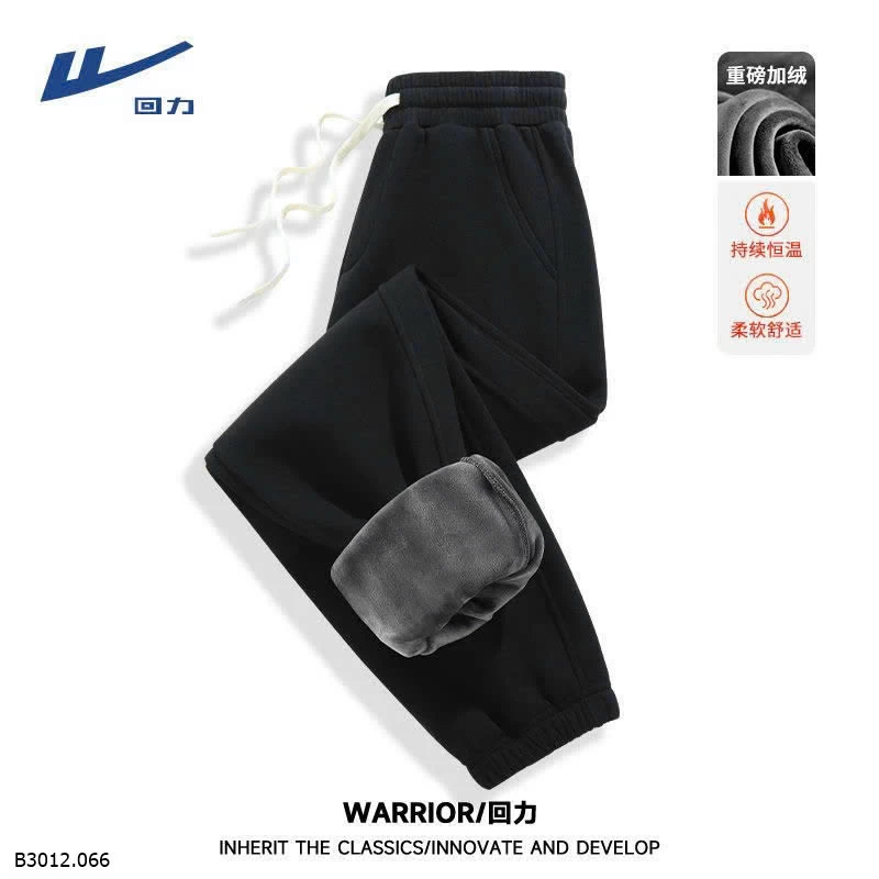 QUẦN JOOGER NỈ LÓT LÔNG NAM   Giá sỉ 265k