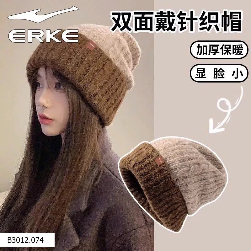 MŨ LEN ERKE NỮ  Giá sỉ 155k