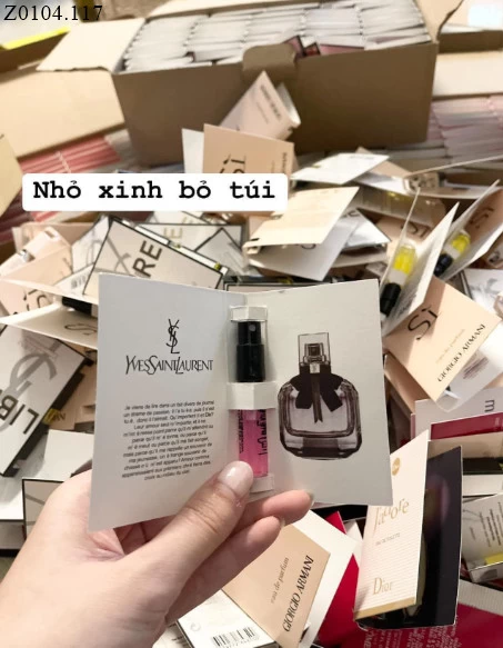 Nước hoa 65k/1set 10 lọ Mix mùi