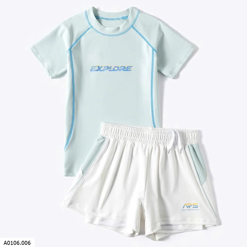  BỘ BƠI CỘC TAY BÉ GÁI   Sỉ 149k