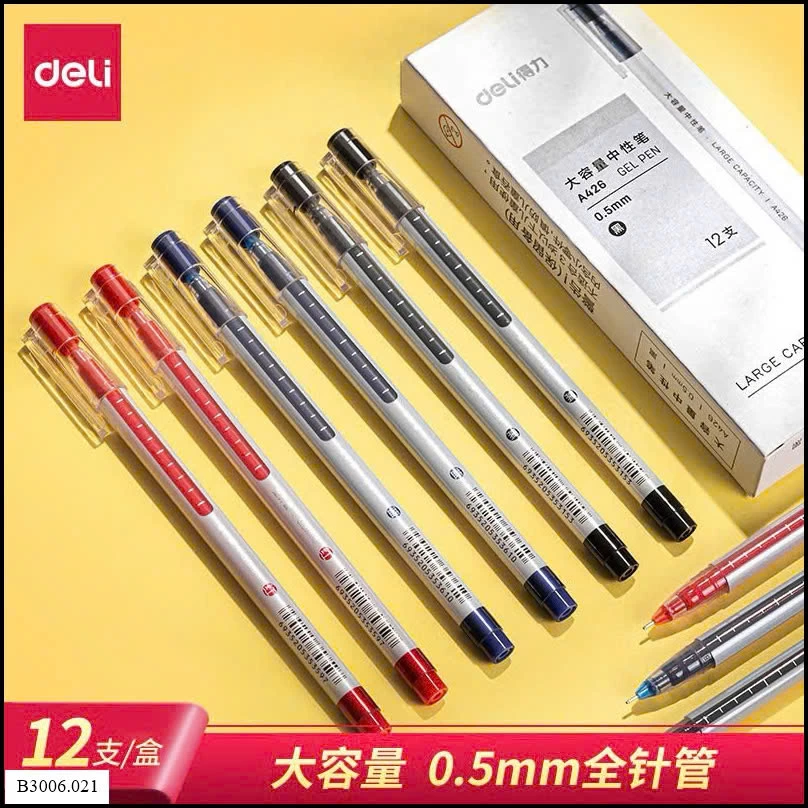 COMBO 3 HỘP BÚT GEL DELI   Sỉ giá 105K/1 set 3 hộp