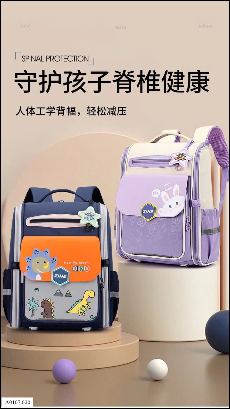 BALO HOẠT HÌNH CHỐNG GÙ    Sỉ giá 229k