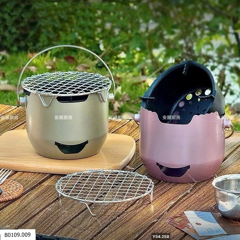 Bếp than mini ngoài trời 2025   Giá sỉ 160k