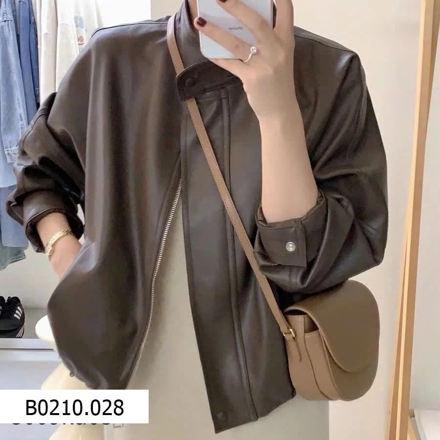 ÁO KHOÁC DA CHO NỮ   Giá sỉ 145k