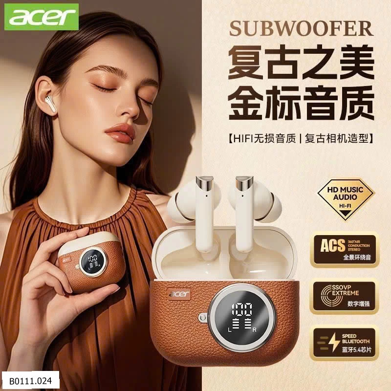 TAI NGHE BLUETOOTH ACER  Giá sỉ  171k (loại lõi 5.4)