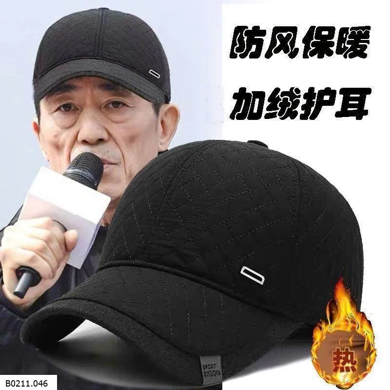 MŨ LÓT LÔNG CHE TAI TRUNG NIÊN   Giá sỉ 44k