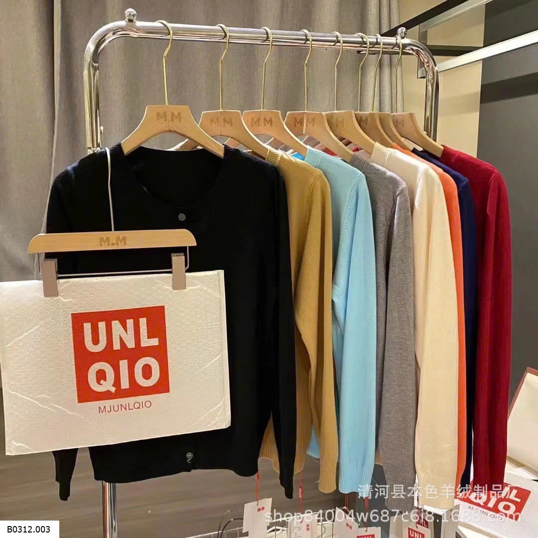 ÁO LEN CARDIGAN UNI NỮ Giá sỉ 110k