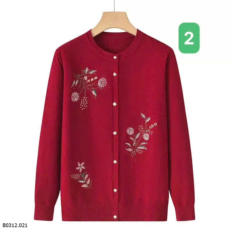 ÁO KHOÁC LEN TRUNG NIÊN CHO BÀ CHO MẸ Giá sỉ 158k