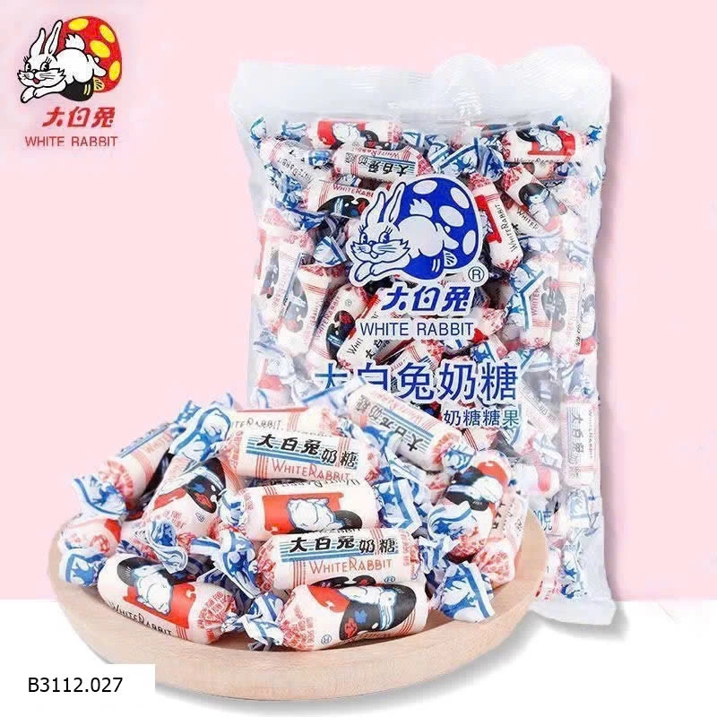 KẸO SỮA THỎ TRẮNG  Giá sỉ 60k/1 túi