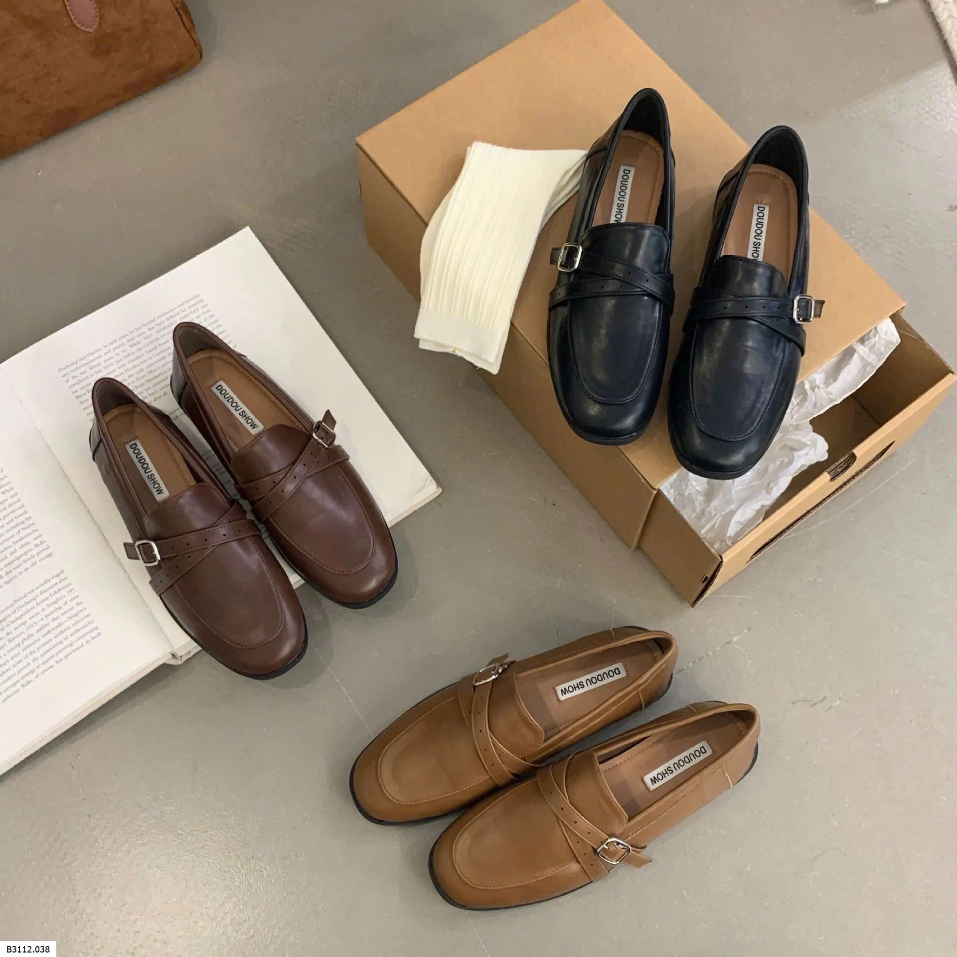 GIÀY BỆT VINTAGE NỮ  Giá sỉ 310k