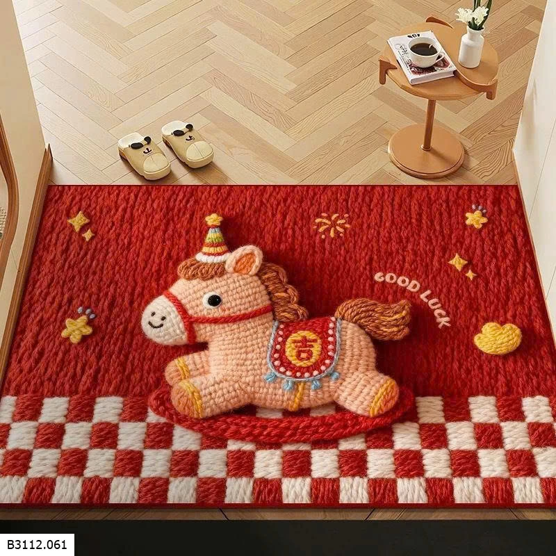 THẢM BÙN TẢO CÁT NGỰA 5D  Giá sỉ 35k