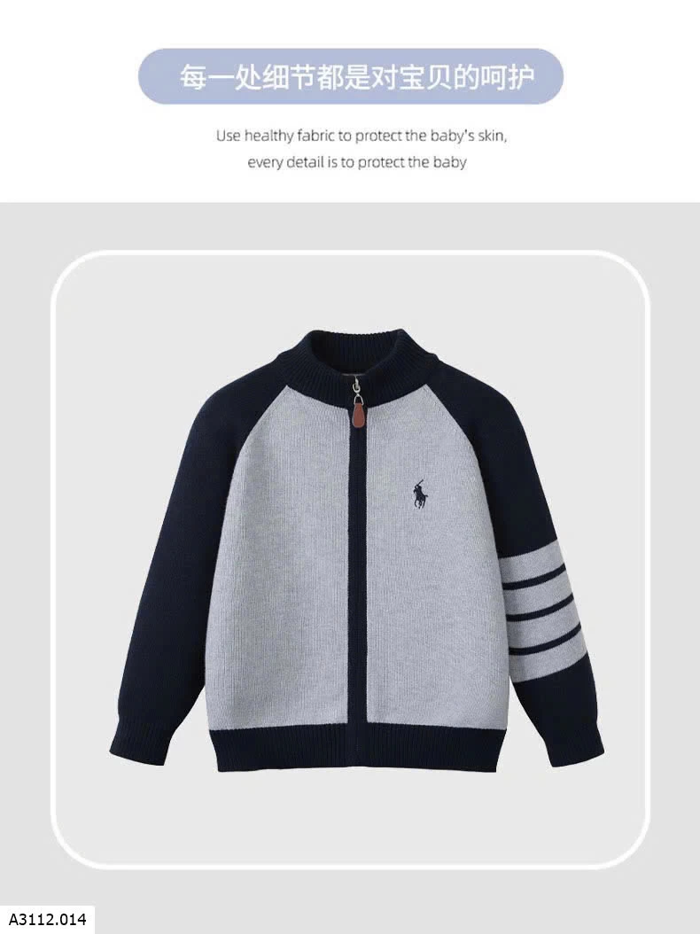 ÁO LEN DỆT TRẺ EM  Giá sỉ 160ka