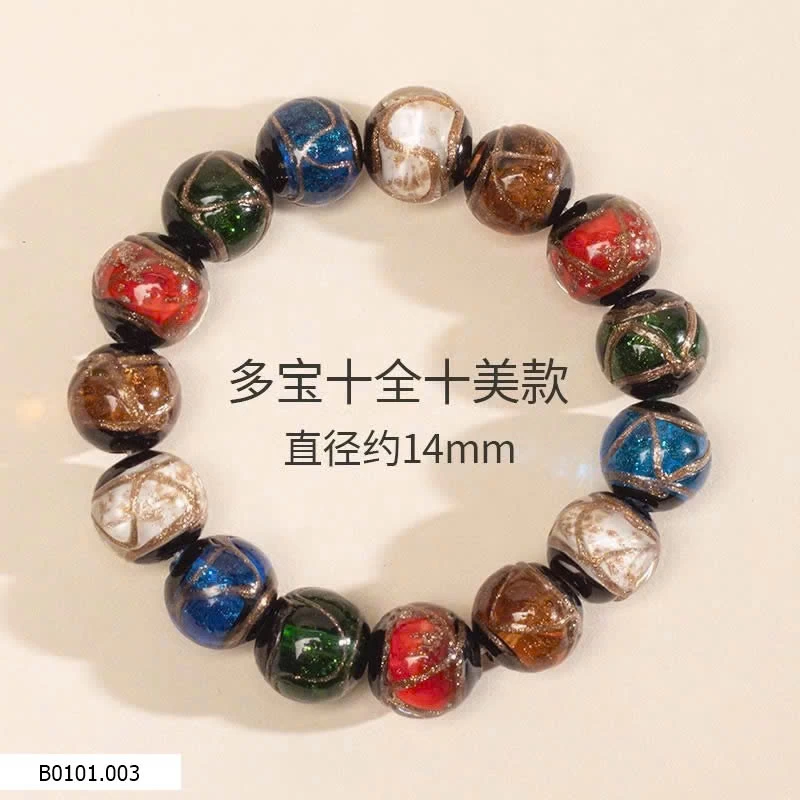 VÒNG TAY HẠT THỦY TINH   Giá sỉ 50k