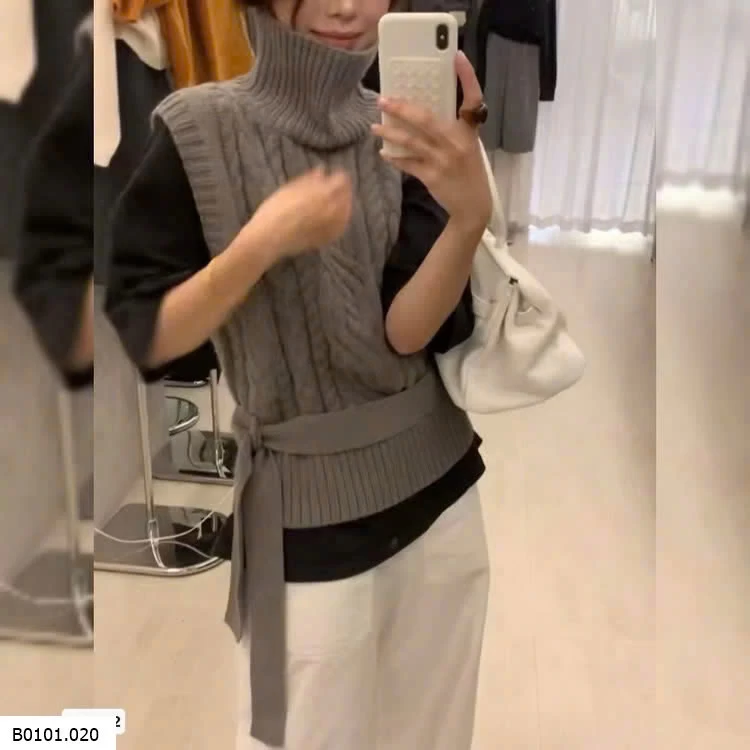 ÁO LEN NỮ MIX GIỮ NHIỆT CỔ LỌ  Giá sỉ 260k