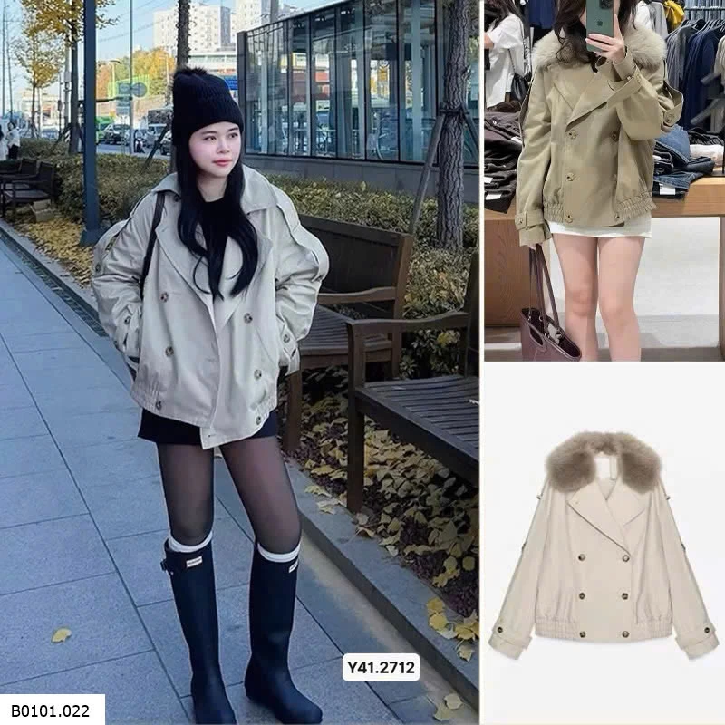 ÁO KHOÁC GIÓ THU ĐÔNG NỮ  Giá sỉ 470k