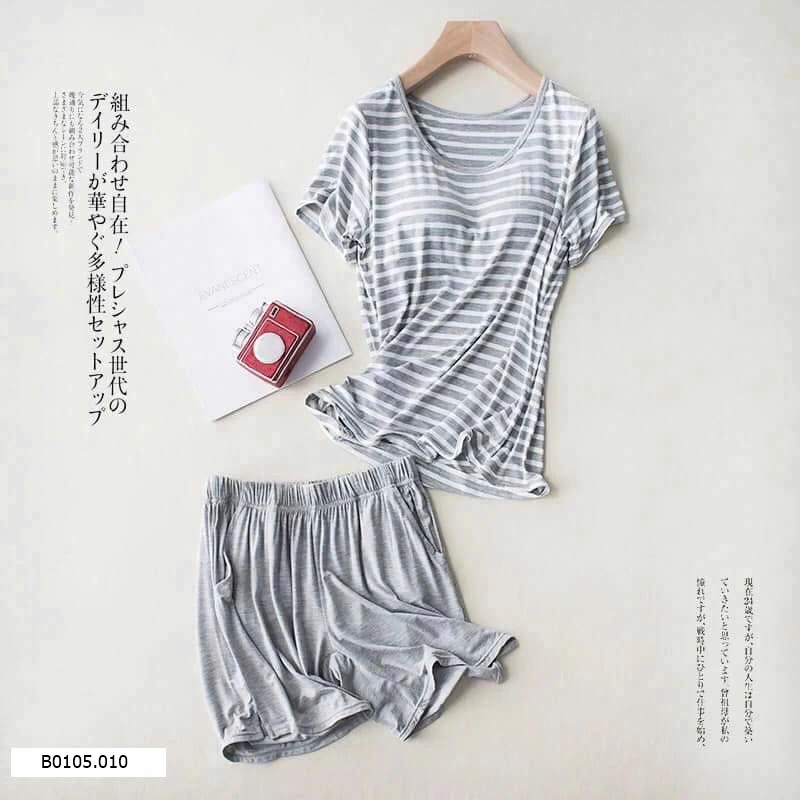 BỘ MẶC NHÀ KÈM ĐỆM NGỰC Sỉ 165k