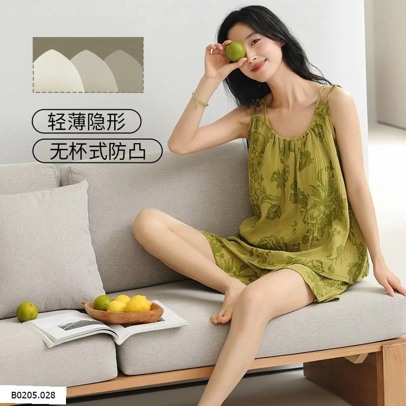 BỘ COTTON 2S KÈM BRA Sỉ 194k