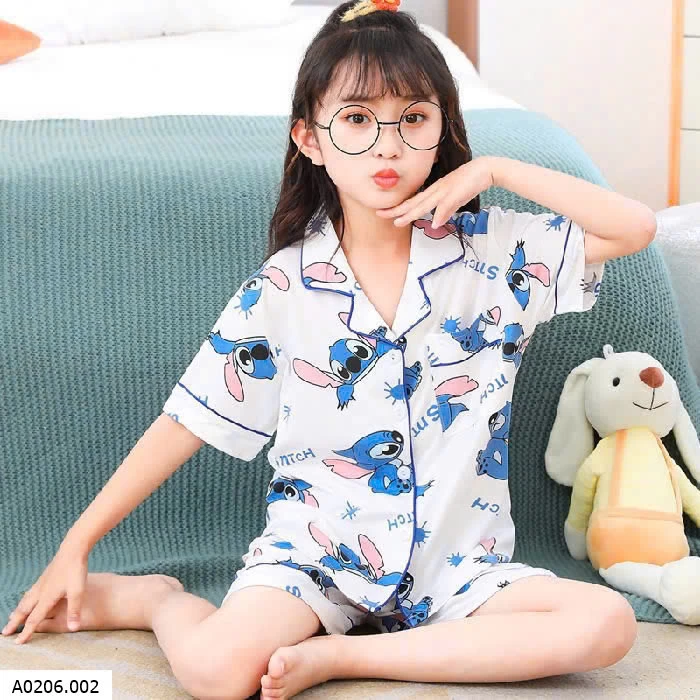 BỘ PIZAMA BÉ GÁI   Sỉ 97k