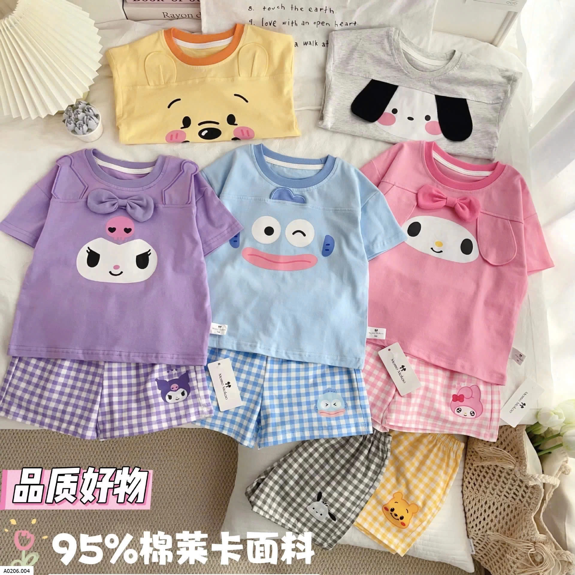 BỘ MẶC NHÀ CHO BÉ  Sỉ 97k