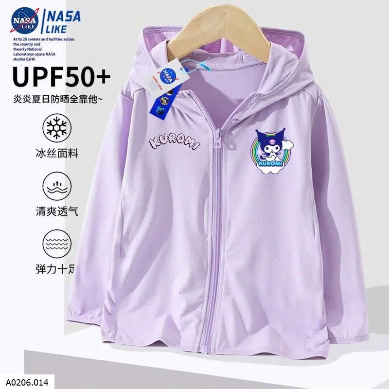ÁO CHỒNG NẮNG TRẺ EM NASA  Sỉ 79k