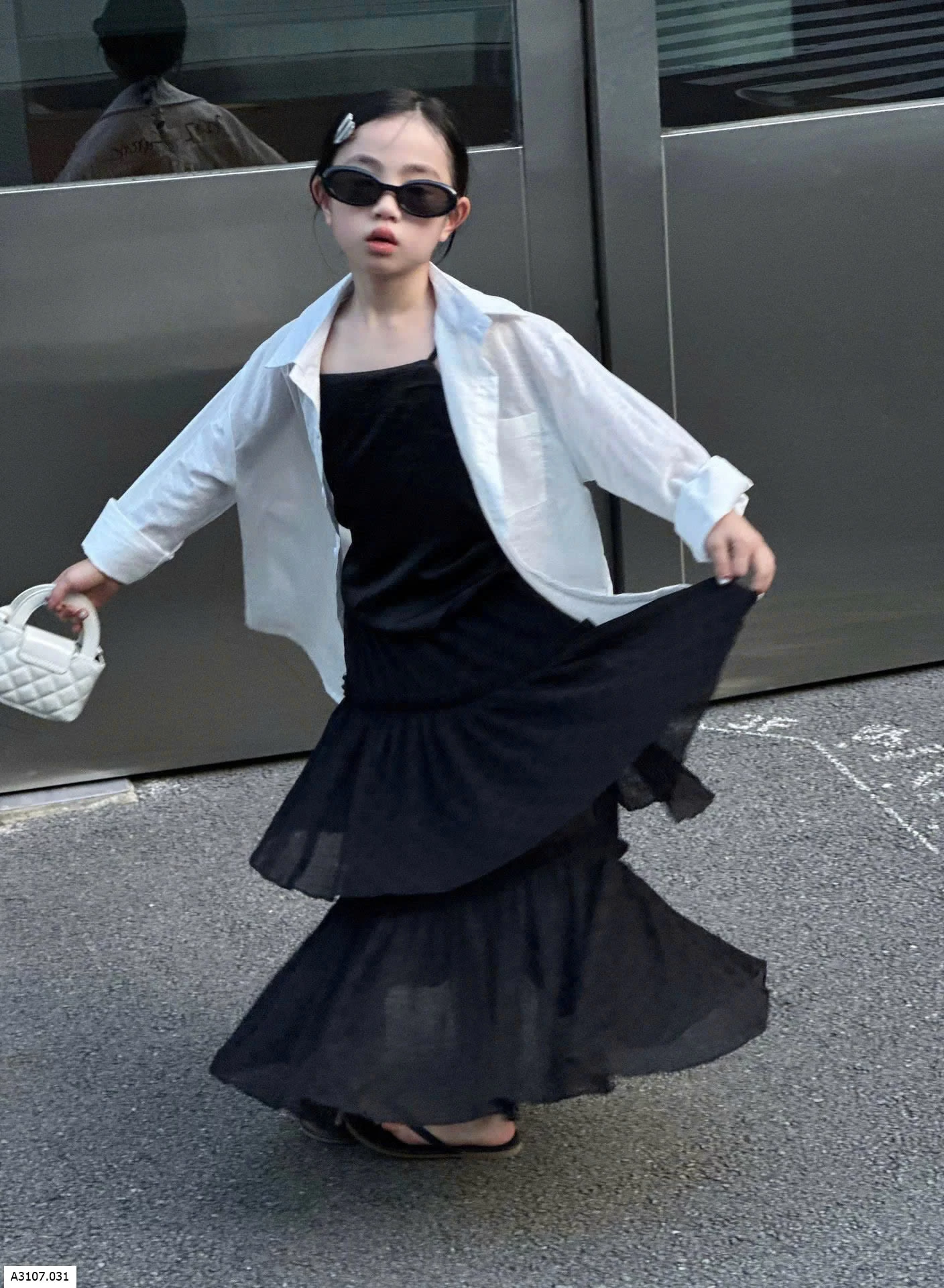 ÁO SƠ MI TRẮNG CHO BÉ Sỉ giá sz 90-140: 155k  sz 150-160: 167k 