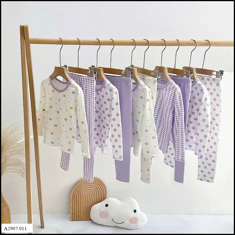 BỘ MẶC NHÀ COTTON   Giá sỉ 115k/bộ