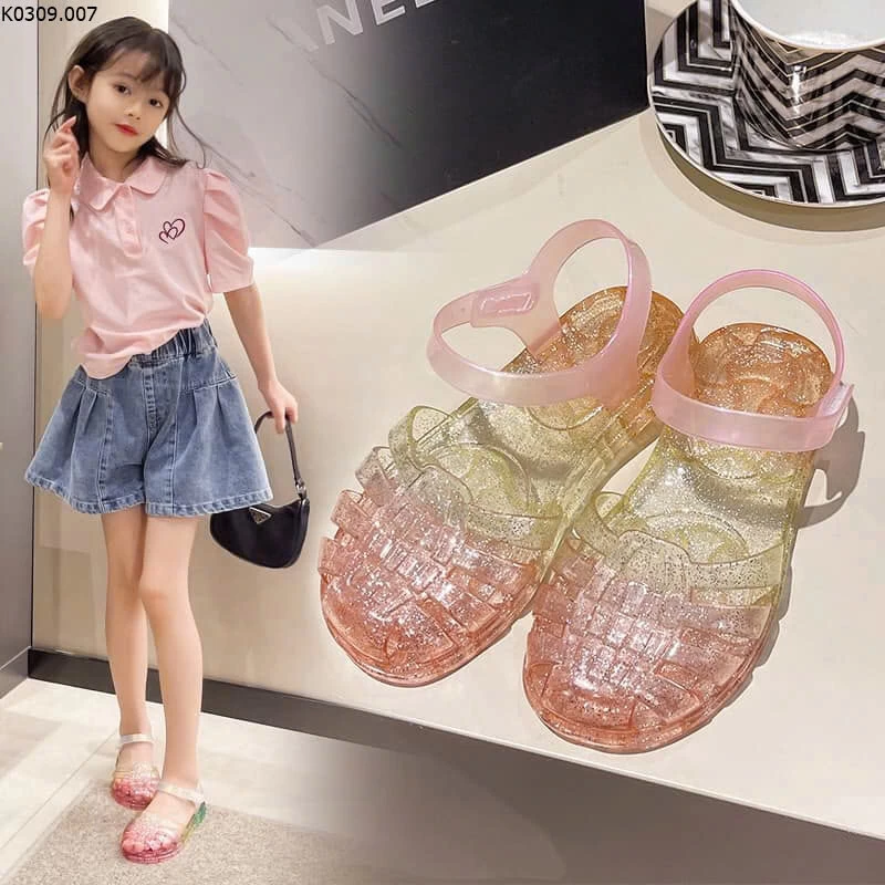 SANDAL NHỰA CHO BÉ GÁI Sỉ 67k