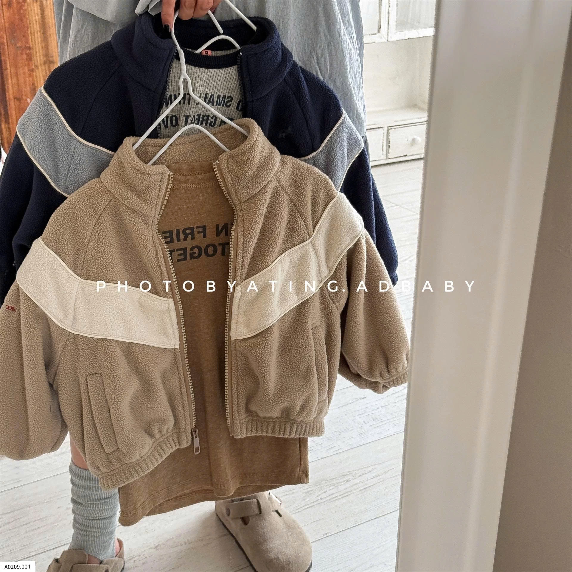 ÁO KHOÁC NỈ ADBABY BG Giá sỉ 198k
