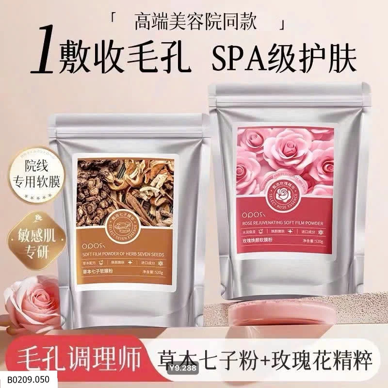 Bột mặt nạ thảo dược  Giá sỉ 210k/1 set 