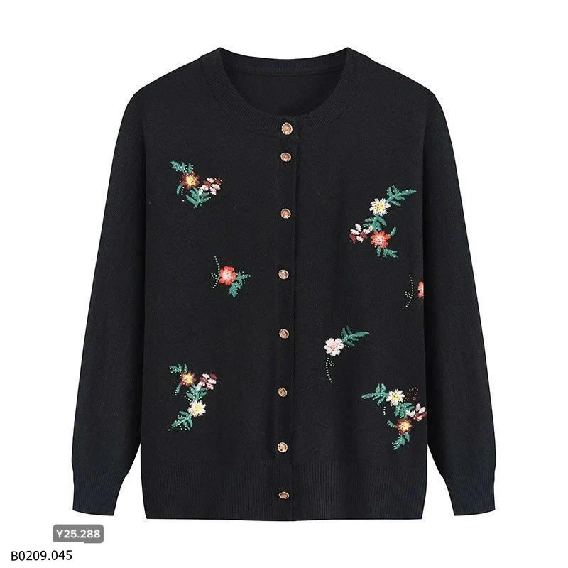 ÁO CARDIGAN LEN NỮ TRUNG NIÊN  Giá sỉ 155k