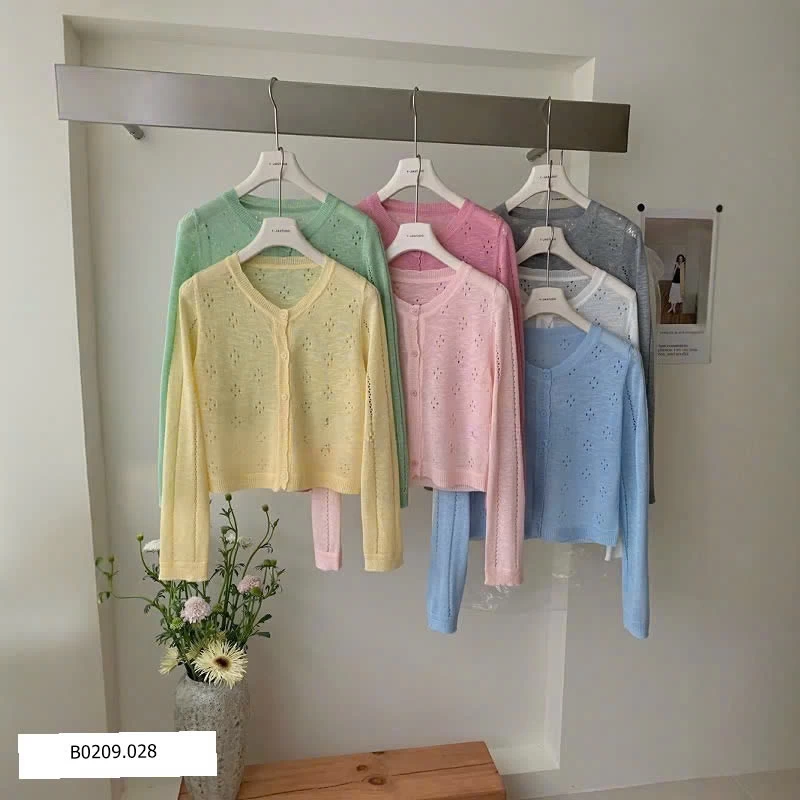 ÁO CARDIGAN MỎNG CHO NỮ  Giá sỉ 90k 