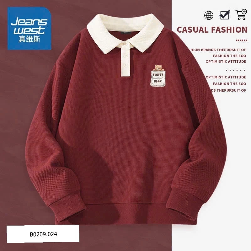 Áo  nỉ polo  Giá sỉ 175k