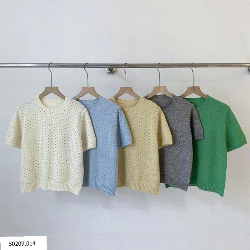 ÁO LEN CHẤM BI TAY LỠ RSSTUDIO Giá sỉ 143k