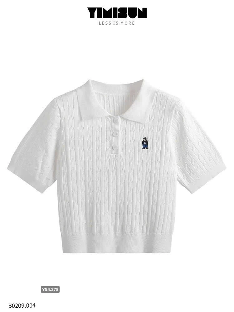 Áo len gấu polo Giá sỉ 165k