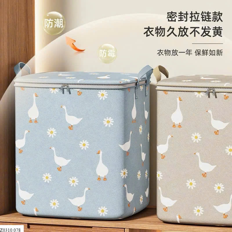 COMBO 3 GIỎ ĐỰNG ĐỒ 180L HÌNH NGỖNG Sỉ  109k/1 set 3 giỏ xanh dương size to nhất 180L