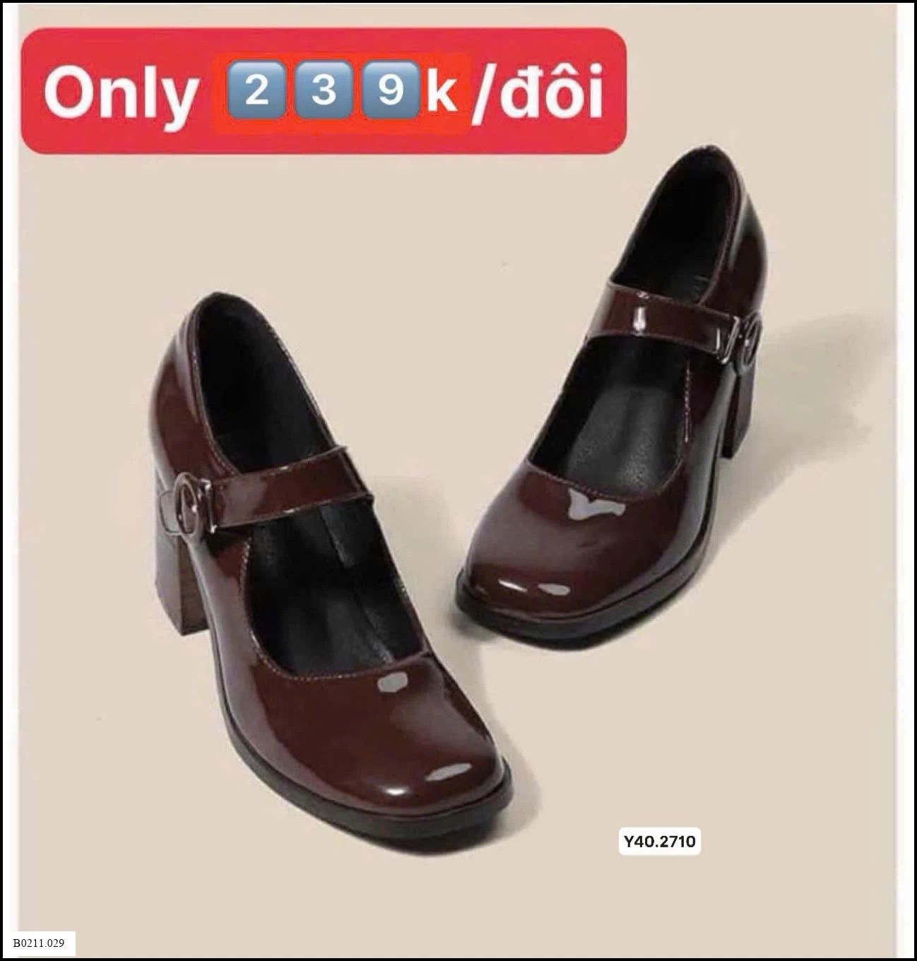  Giầy babydoll  Giá sỉ 180k