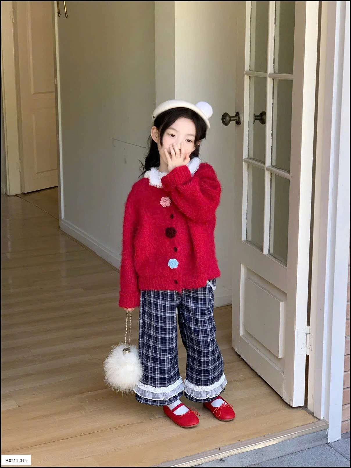 SET BỘ QUẦN KẺ 3 CHI TIẾT BG Giá sỉ áo khoác: 211k áo trắng: 133k quần: 183k