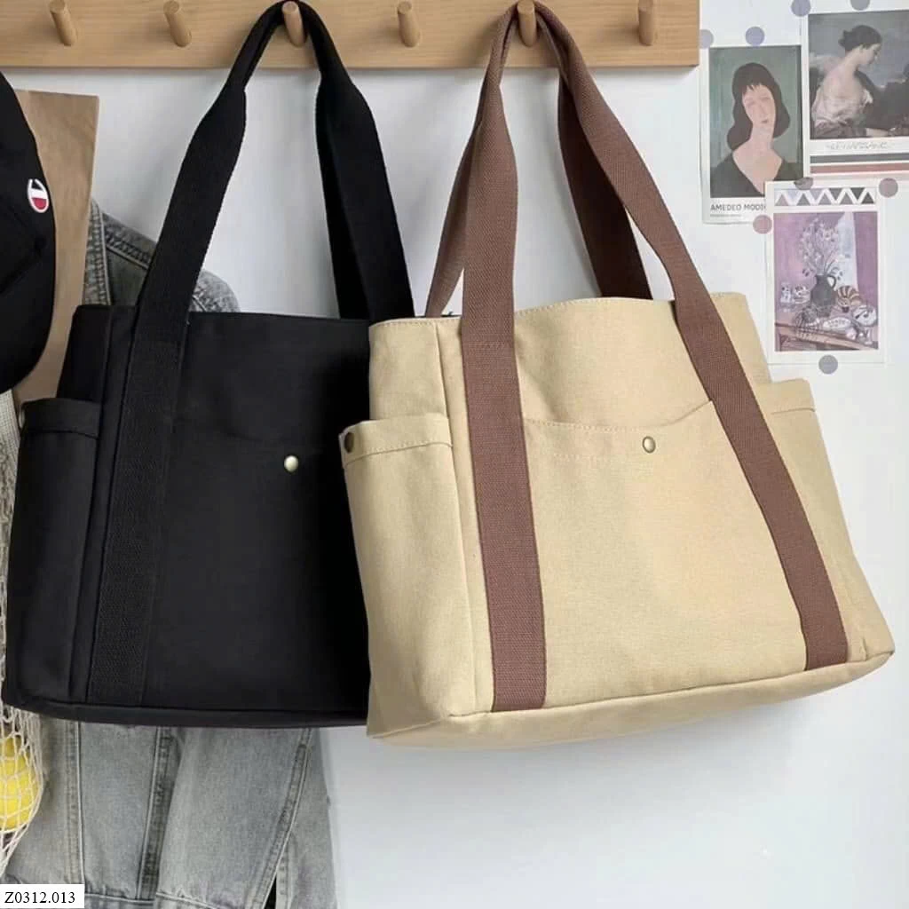 TÚI TOTE VẢI CANVAS  Sỉ 68k