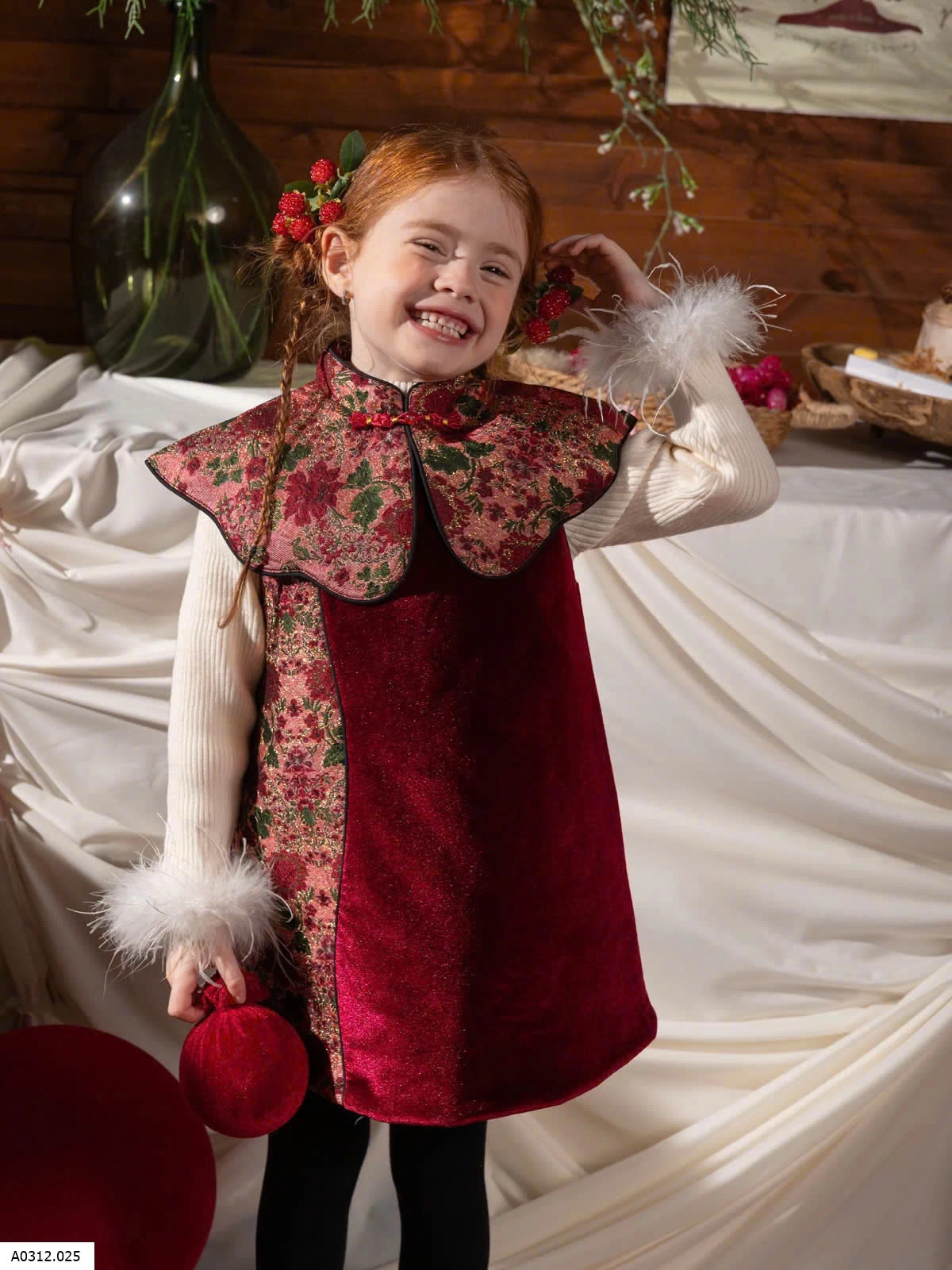 VÁY ĐỎ PHONG CÁCH TRUNG HOA DIỆN TẾT BG  Giá sỉ 269k 