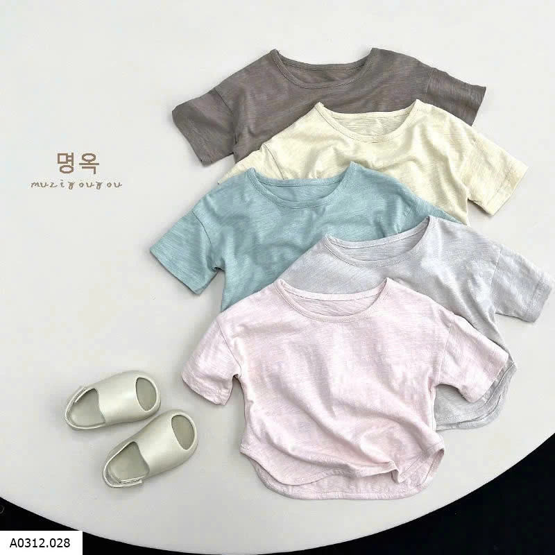 ÁO THUN XƯỚC CỔ TRÒN MZYY  Giá sỉ 94k