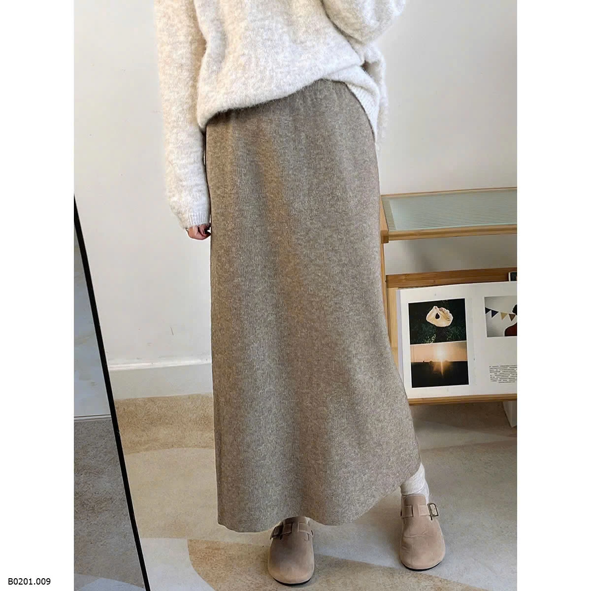 VÁY LEN LÓT LÔNG  Giá sỉ 195ka