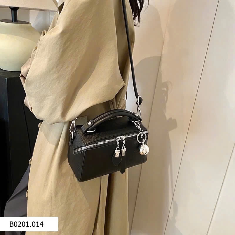 TÚI XÁCH MINI DA MỀM KHÓA ĐÔI   Giá sỉ 160k